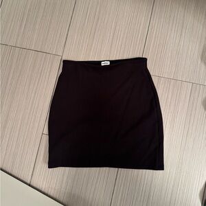Aritzia Black Pencil Mini Skirt